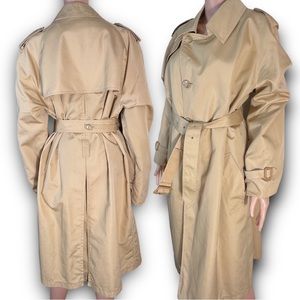 Mariner III 1950's styling Vintage trench unisex styling tan classic VGC hipster